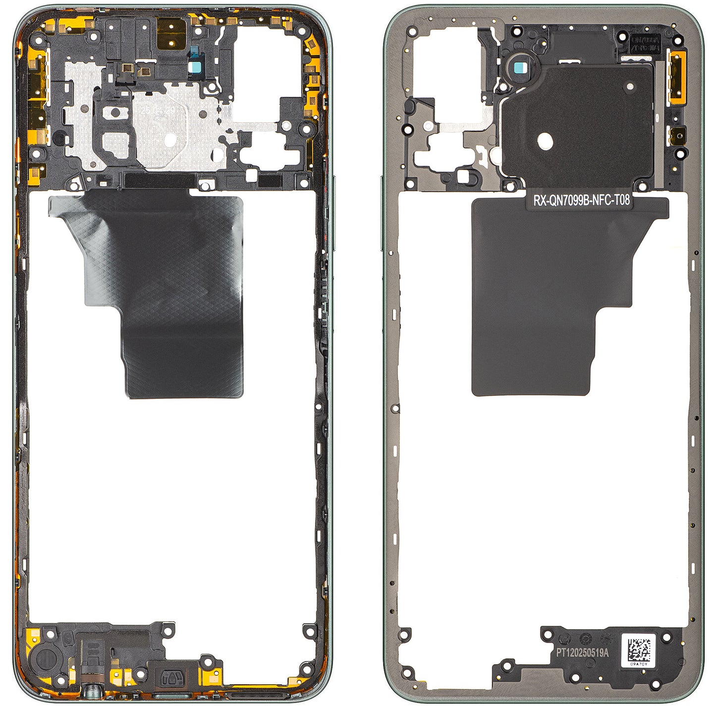 Middle Housing Honor X7c 5G / 200 Smart, Green (Forest Green), Service Pack 9707ABNB