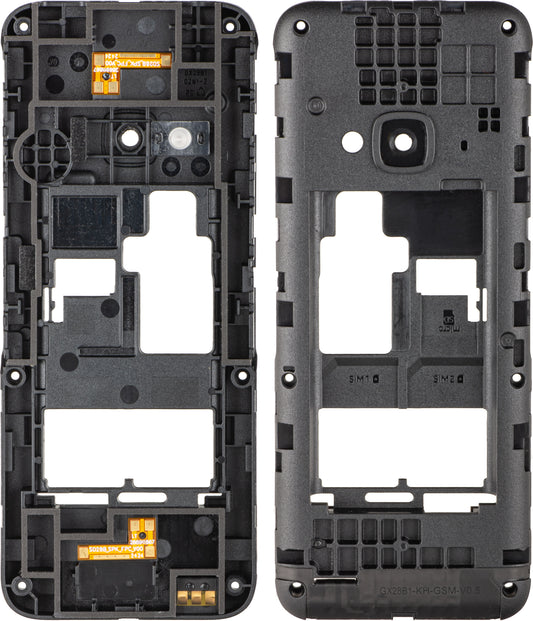 Middle Case Nokia 5310 (2024), Black, Service Pack 286912616