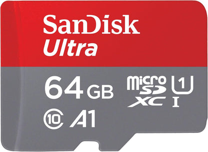 SanDisk Ultra Android A1 microSDXC Memory Card, 64Gb, Class 10 / UHS-1 U1 SDSQUAB-064G-GN6MN