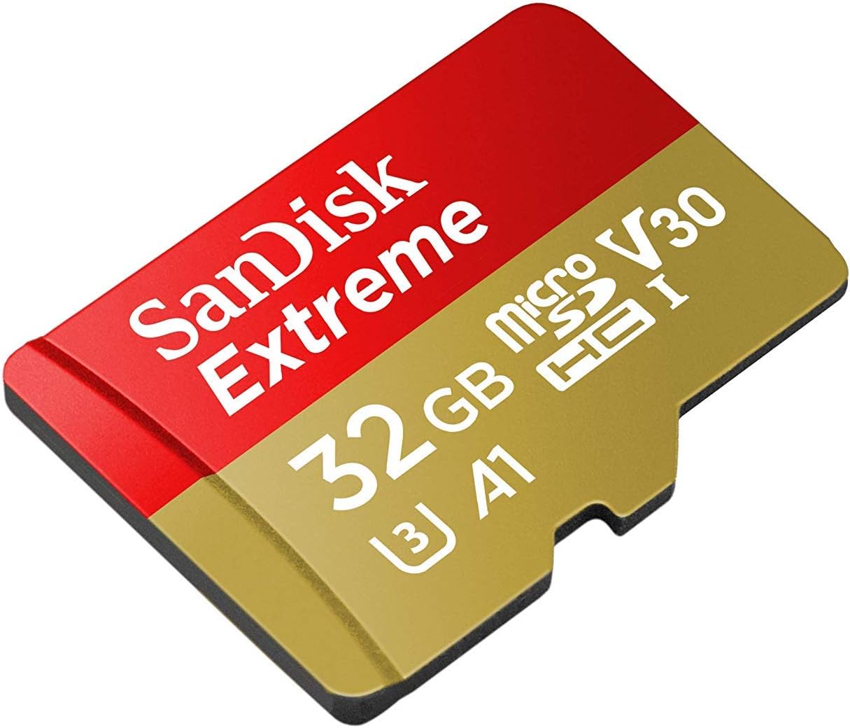 SanDisk Extreme microSDHC Memory Card, 32Gb, Class 10 / UHS-1 U3 SDSQXAF-032G-GN6MN