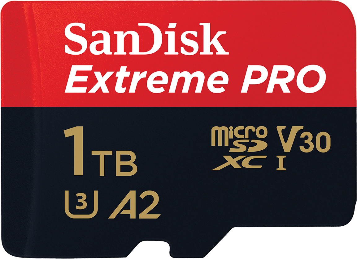microSDXC Memory Card SanDisk Extreme Pro, 1TB, Class 10 / UHS-1 U3, With Adapter SDSQXCD-1T00-GN6MA