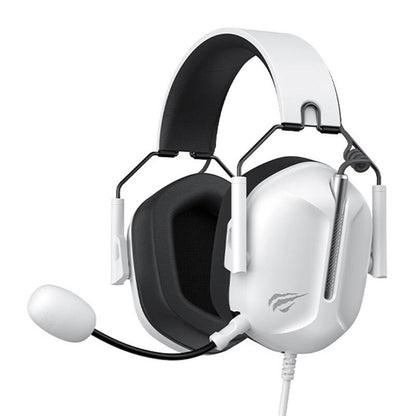 HAVIT H2033d 3.5mm Gaming Headphones, 2.2m, White