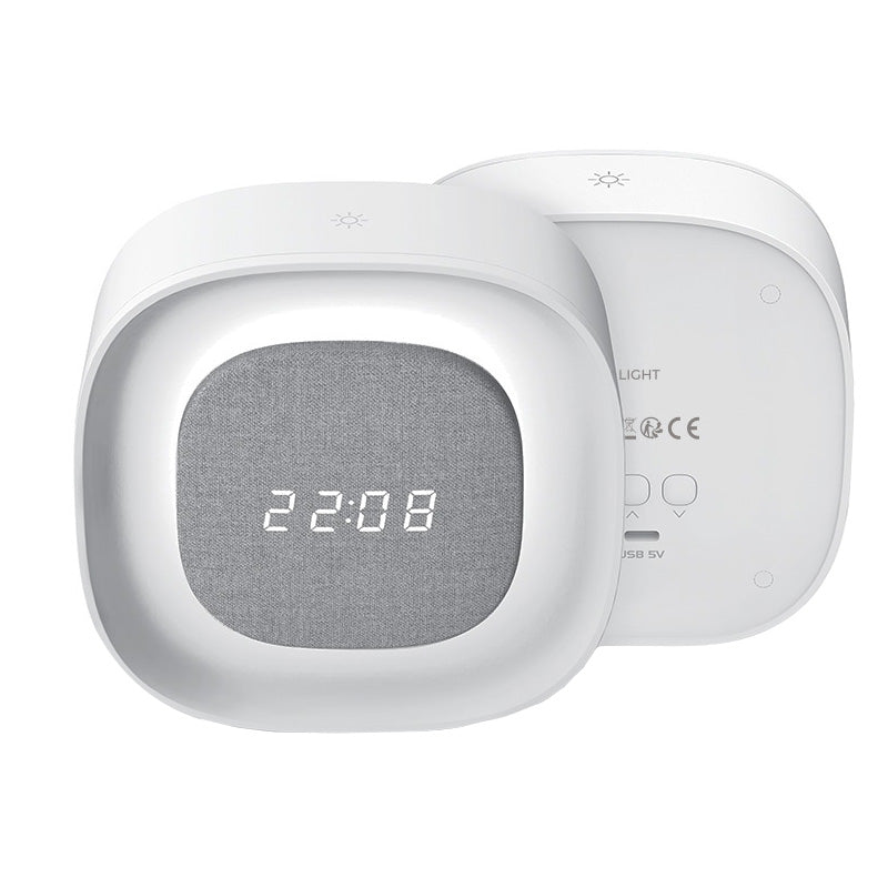Forever Pure FNL-03 Bjorn Digital Clock, White