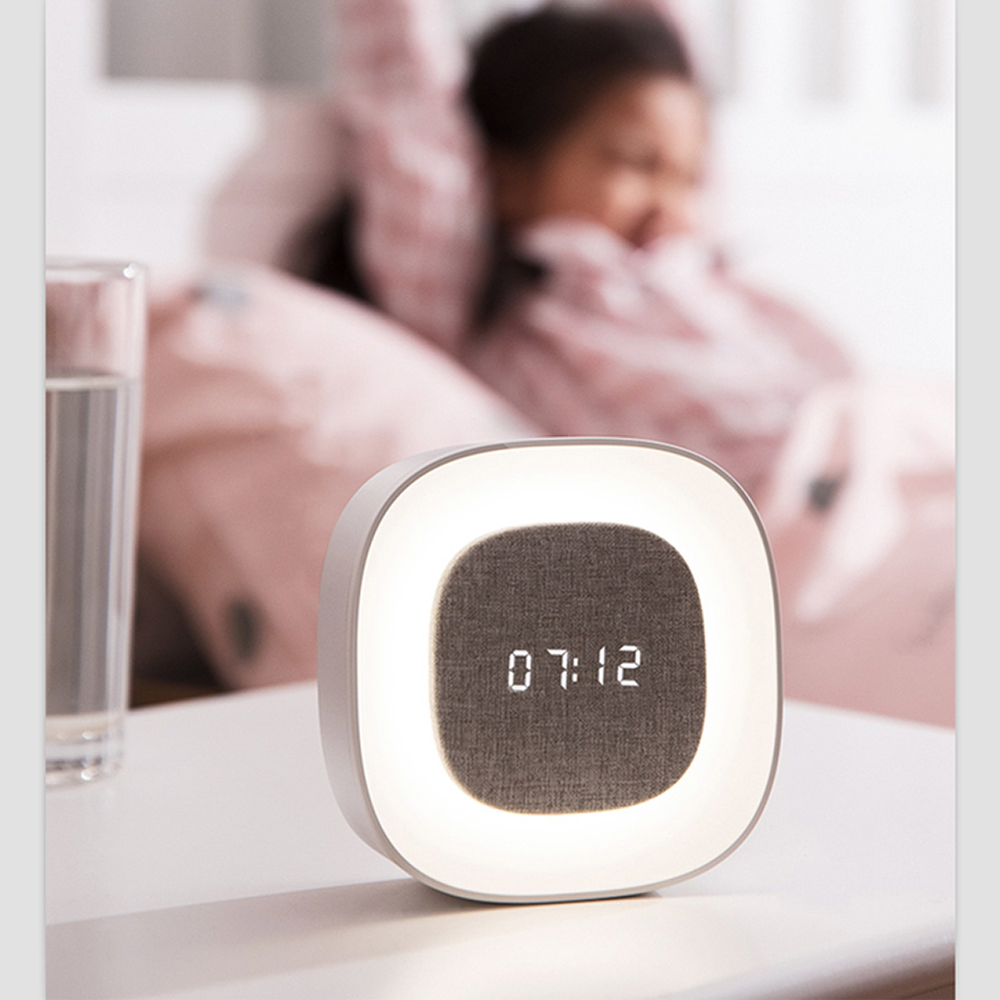 Forever Pure FNL-03 Bjorn Digital Clock, White