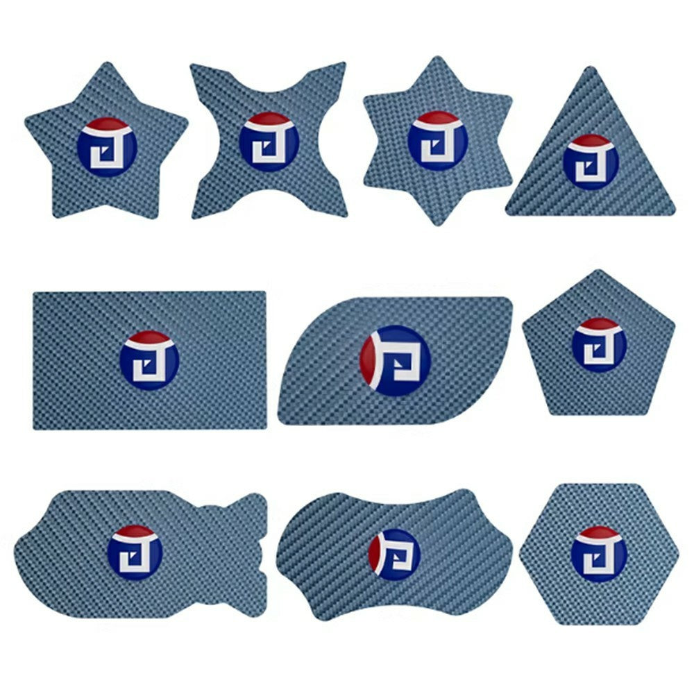 Clips Plastic JITONGXUE Carbon Fiber, 10in1