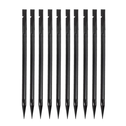 OEM Plastic Clips, Set of 10 pieces, Black