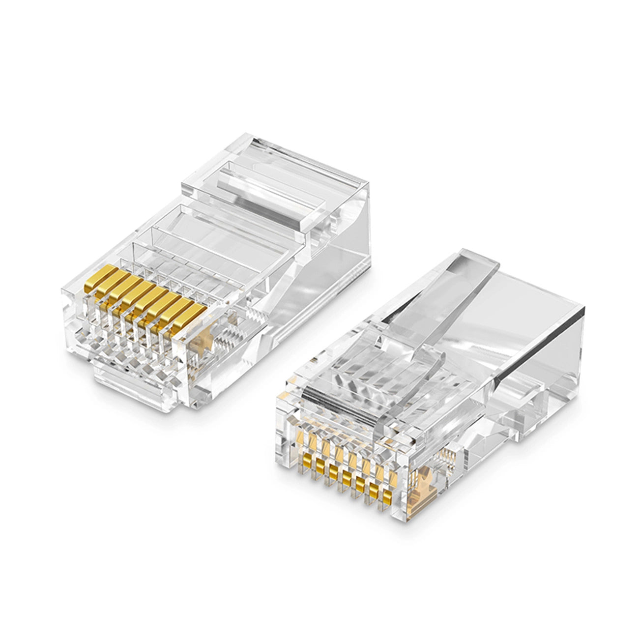 Network Connector UGREEN NW110, RJ45, Cat5, Set 50 pieces 