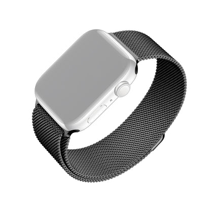 Fixed Mesh Strap for Apple Watch 42mm / 41mm / 40mm / 38mm Series, Black