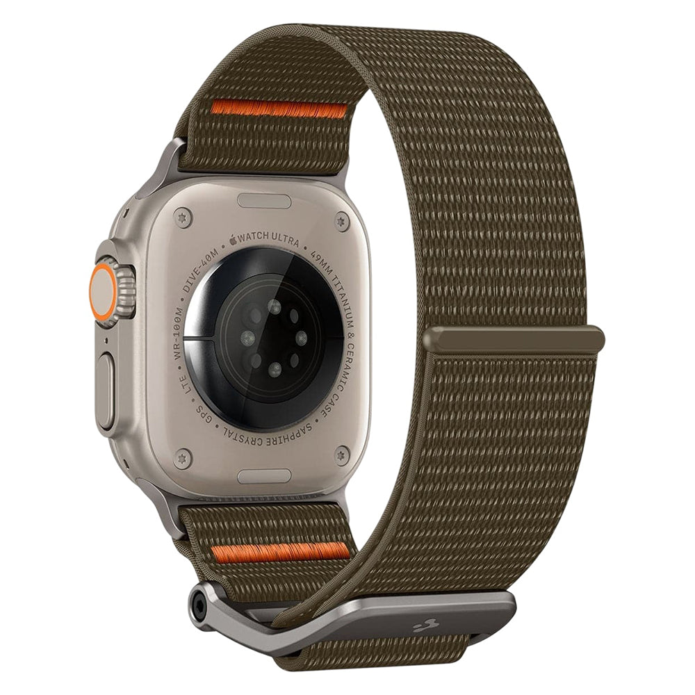 Spigen DuraPro Flex Band for Apple Watch 49mm / 46mm / 45mm / 44mm Series, Khaki AMP05982