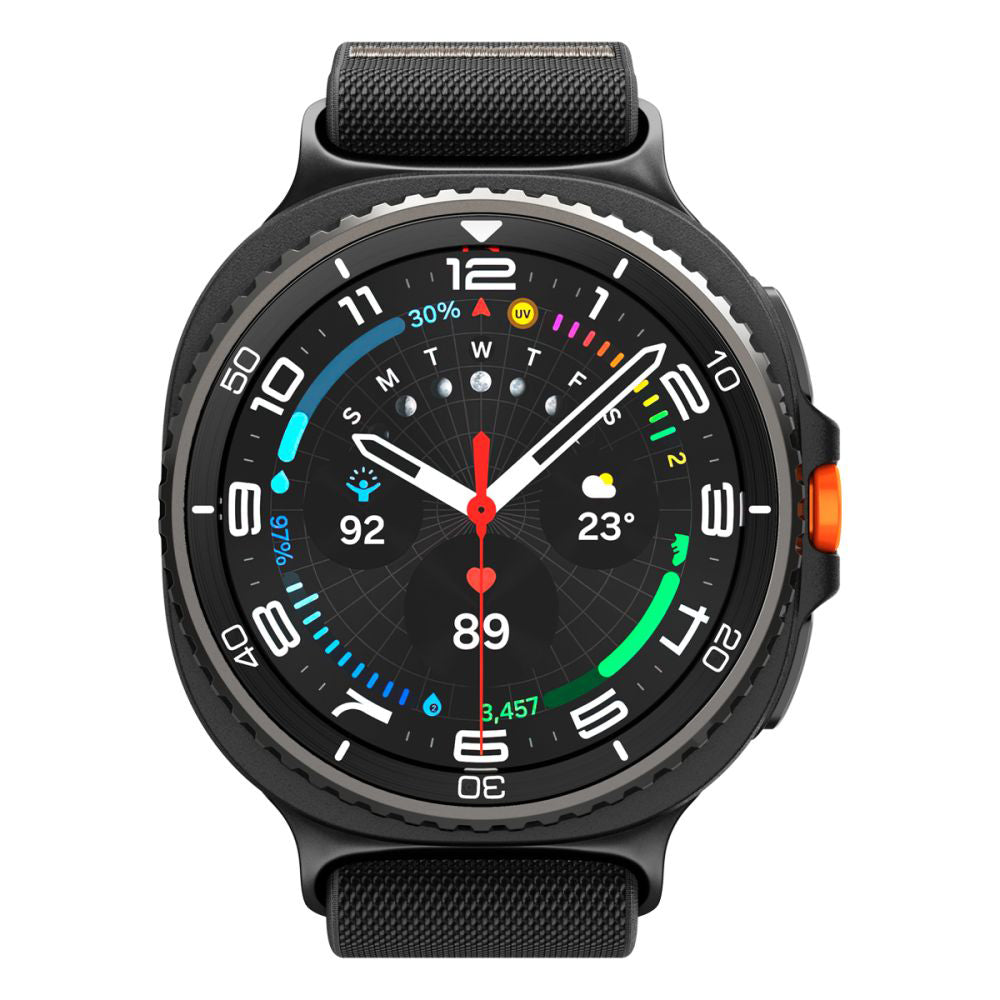 Spigen Lite Fit Strap for Samsung Galaxy Watch8 / Watch8 Classic Series, Black AMP10117