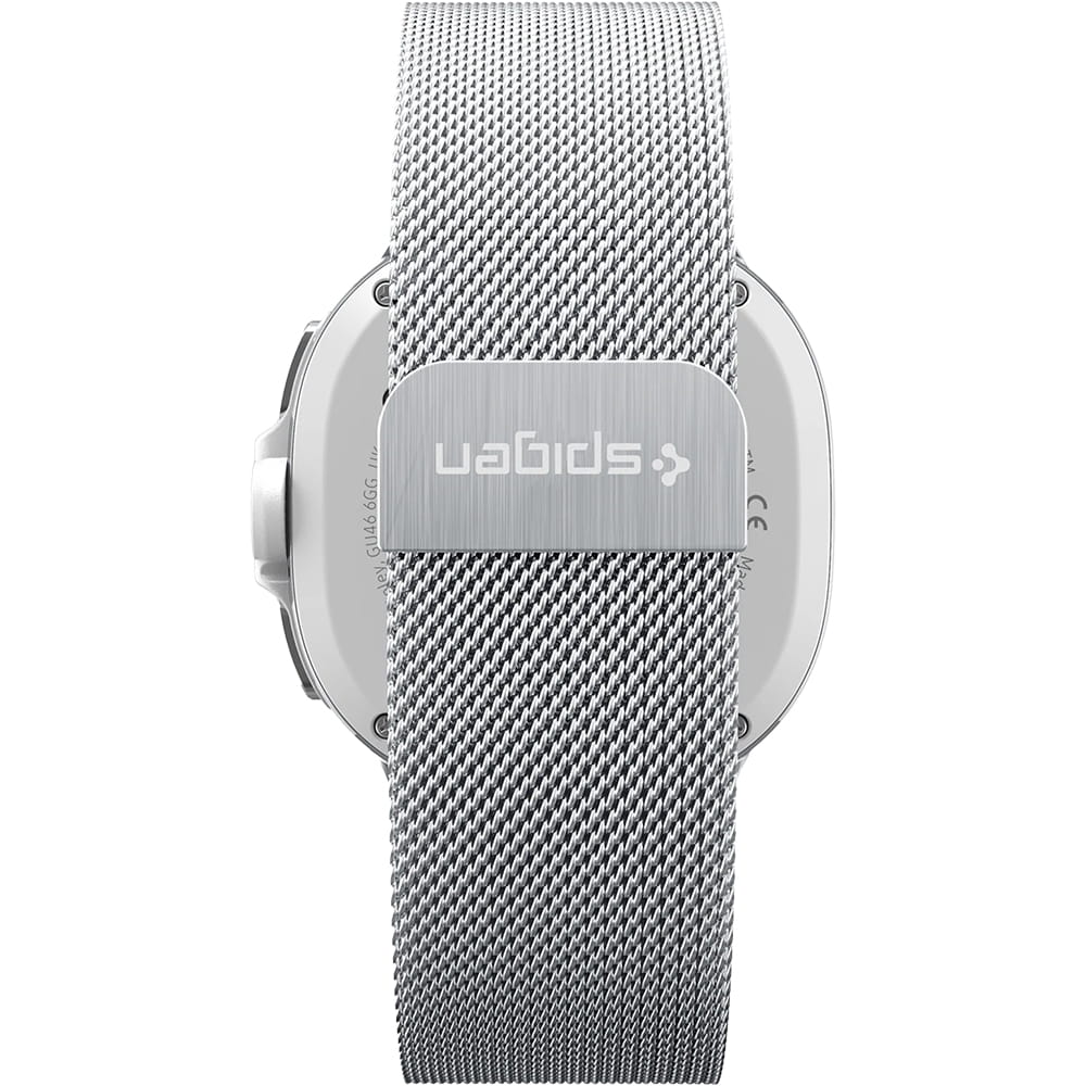 Spigen Metal Fit Strap for Samsung Galaxy Watch9 / Watch8 / Watch8 Classic Series, Silver AMP10121