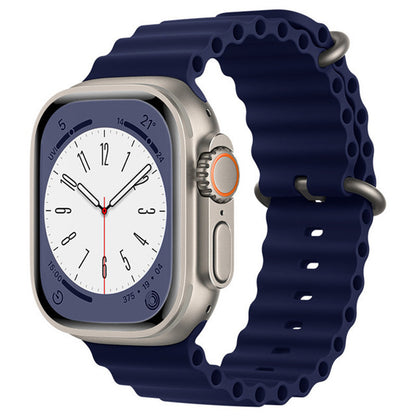 Techsuit W038 Strap for Apple Watch 42mm / 41mm / 40mm / 38mm Series, Dark Blue
