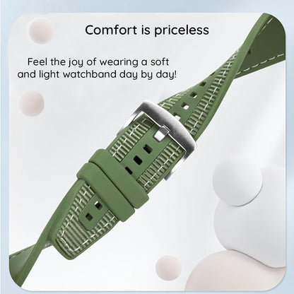 Techsuit W051 Strap for Apple Watch 49mm / 46mm / 45mm / 44mm / 42mm Series, Dark Blue