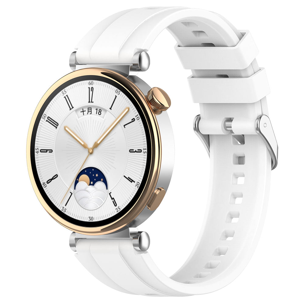 Techsuit W075 Strap for Huawei Watch / Garmin Watch Series, White