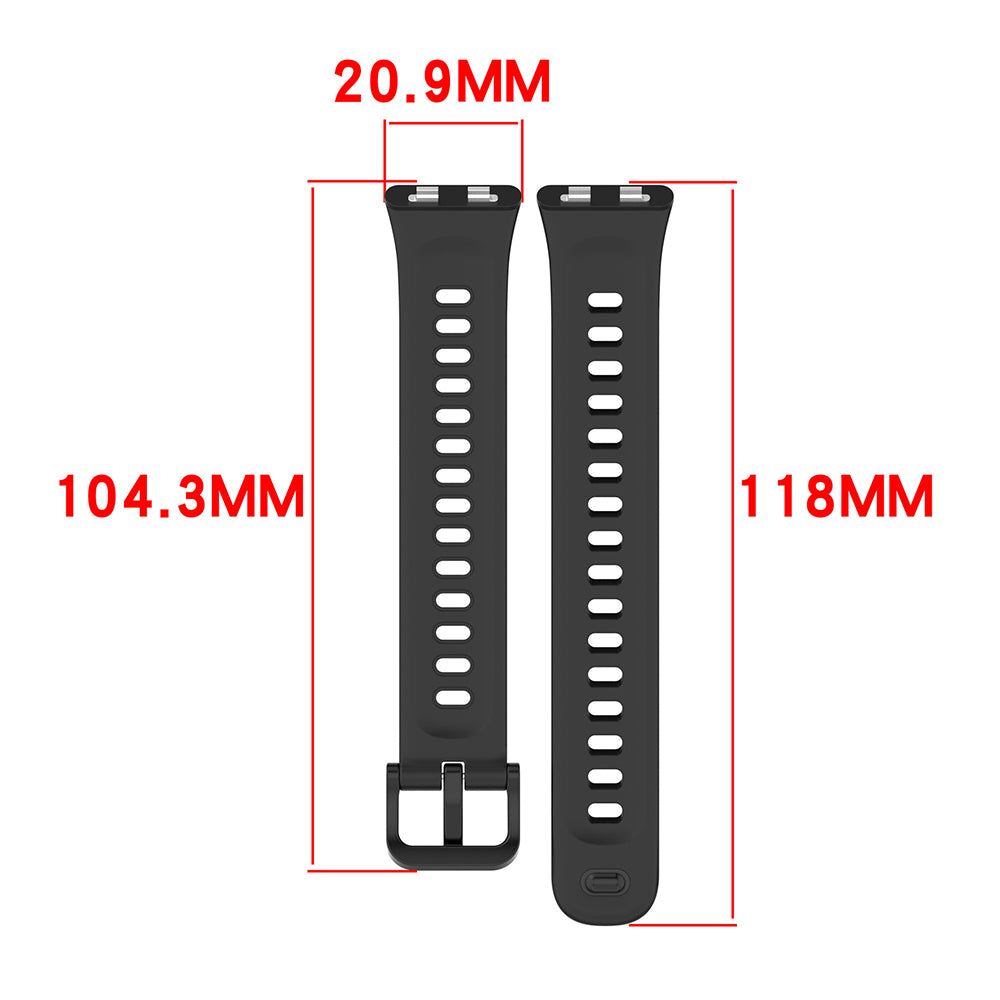 Techsuit W081 Strap for Huawei Band 11 / 11 Pro, Black