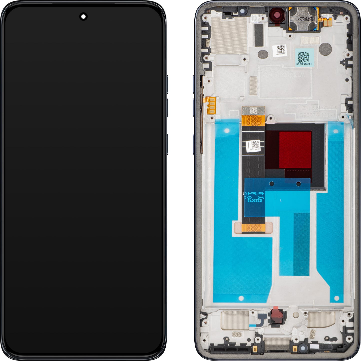 Motorola Edge 60 Neo Display with Touchscreen, with Frame, Grey (Grisaille), Service Pack 5D68C31438