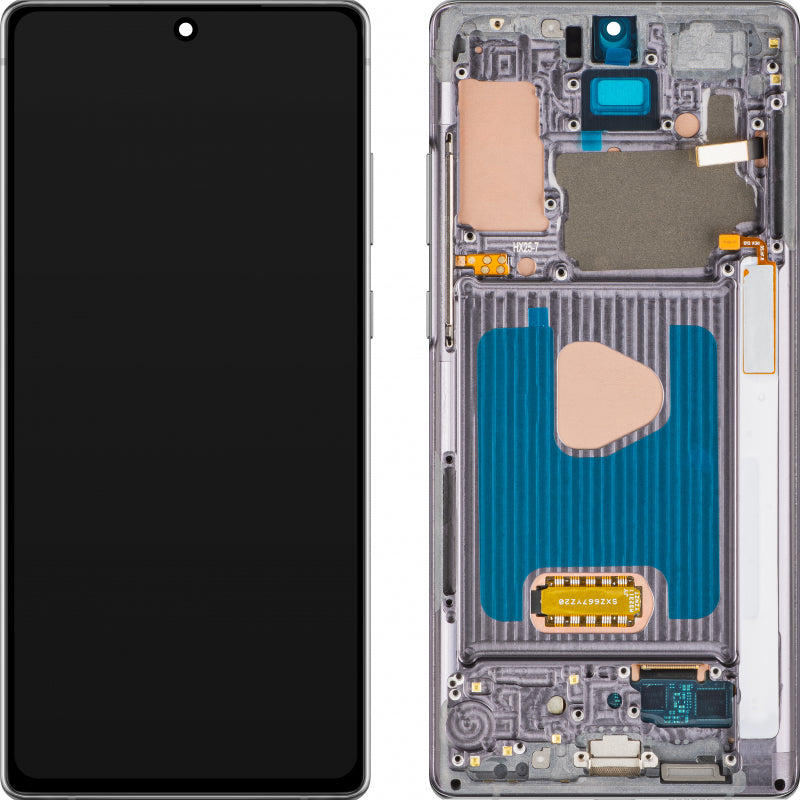 MP Touchscreen Display compatible with Samsung Galaxy Note 20 N980, with Frame, OLED Version, Black