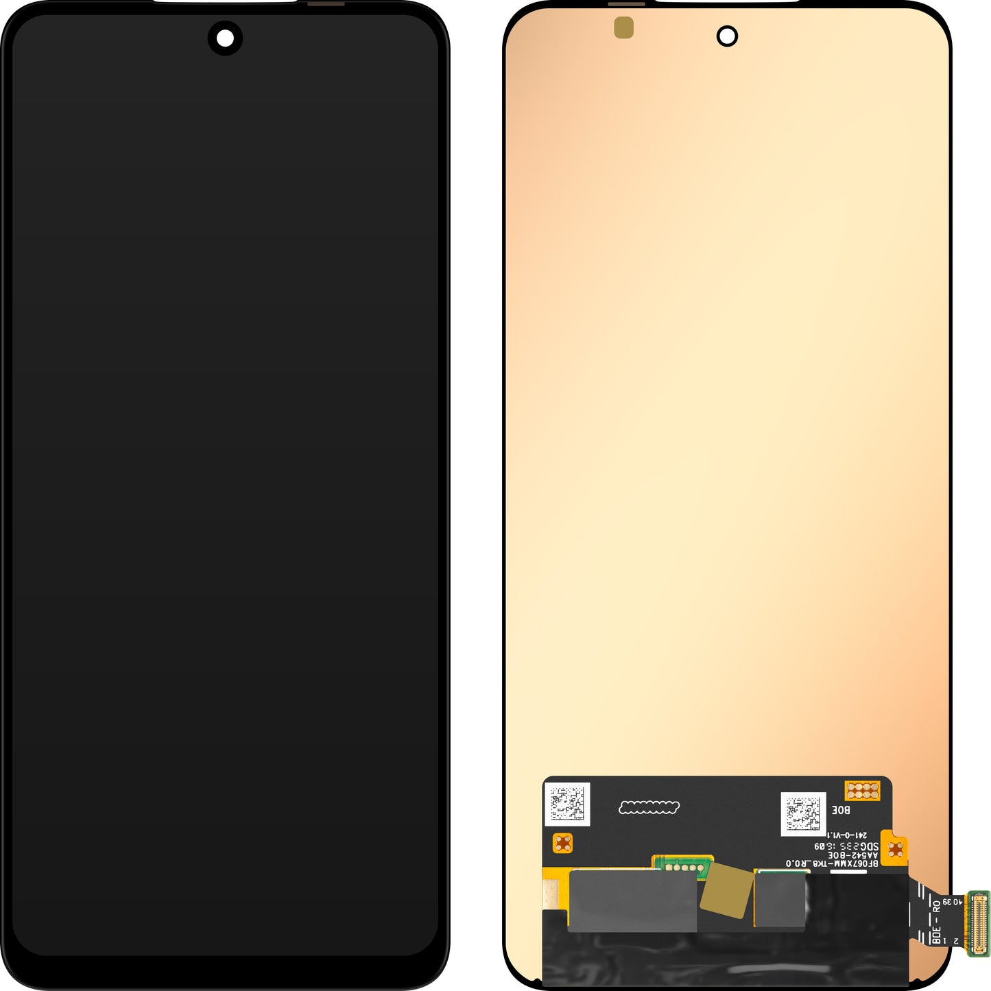 MP Touchscreen Display compatible with Oppo F25 Pro / F27 Pro+ / K12 / Reno11 F, OLED Version