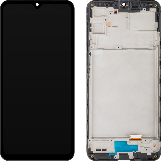 MP Touchscreen Display compatible with Samsung Galaxy A16 4G A165, with Frame, Black