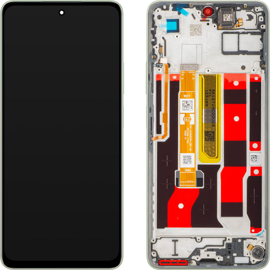 Oppo A5 Energy / A5 Pro Display with Touchscreen, Frame, Olive Green, Service Pack 621029000494