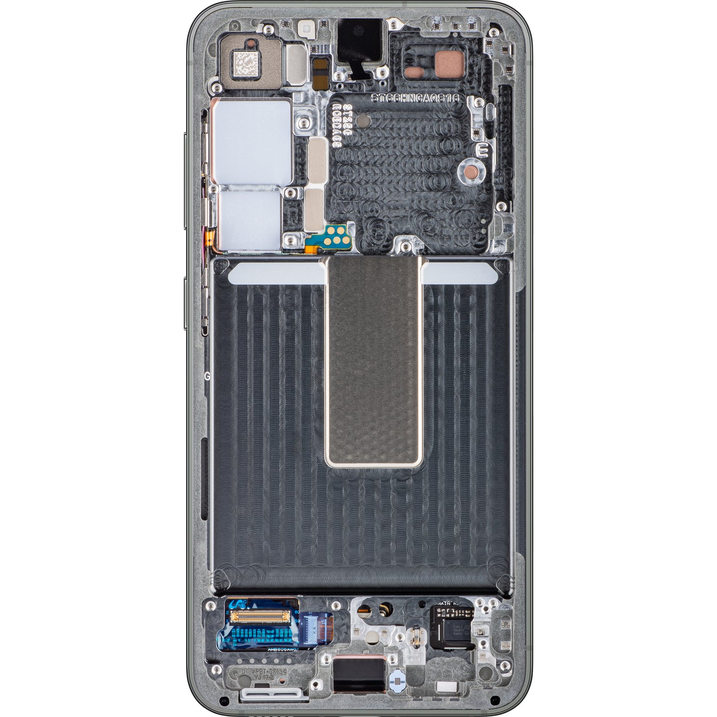 Samsung Galaxy Galaxy S23 S911 Touchscreen Display with Frame, Green, Service Pack GH82-30480C