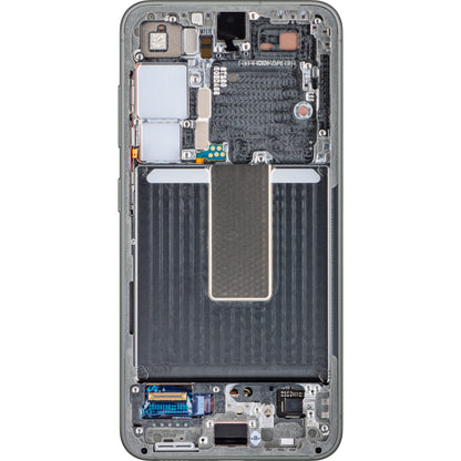 Samsung Galaxy Galaxy S23 S911 Touchscreen Display with Frame, Green, Service Pack GH82-30480C