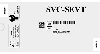 Touchscreen Display Samsung Galaxy Z Flip5 F731, Sub Outer, Grey (Graphite), Service Pack GH97-29135A 
