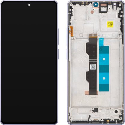 Xiaomi Redmi Note 14S Display with Touchscreen, with Frame, Violet (Aurora Purple), Service Pack 56000200N6R00