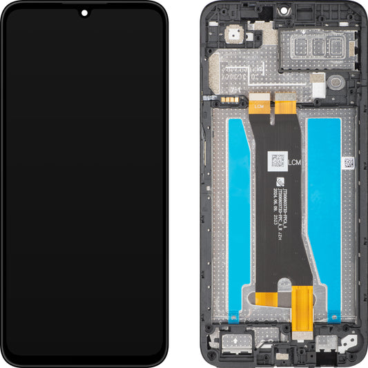 ZTE Blade A35 Display with Touchscreen, with Frame, Black, Service Pack 80800519965