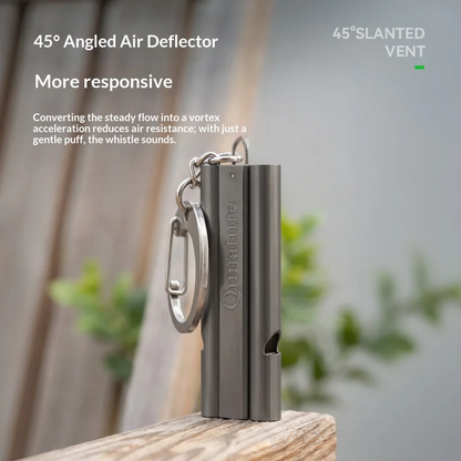 Survival / Emergency Whistle Qunature, Gray