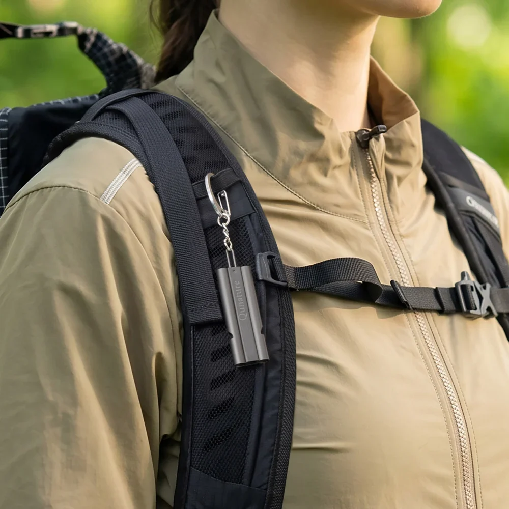Survival / Emergency Whistle Qunature, Gray