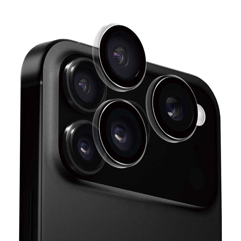 Anank AR Rear Camera Protection Film for Apple iPhone 17 Pro Max / 17 Pro, Tempered Glass, Transparent