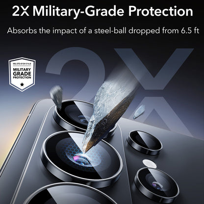 ESR Armorite Rear Camera Protection Film for Samsung Galaxy S26 Ultra, Tempered Glass, Black