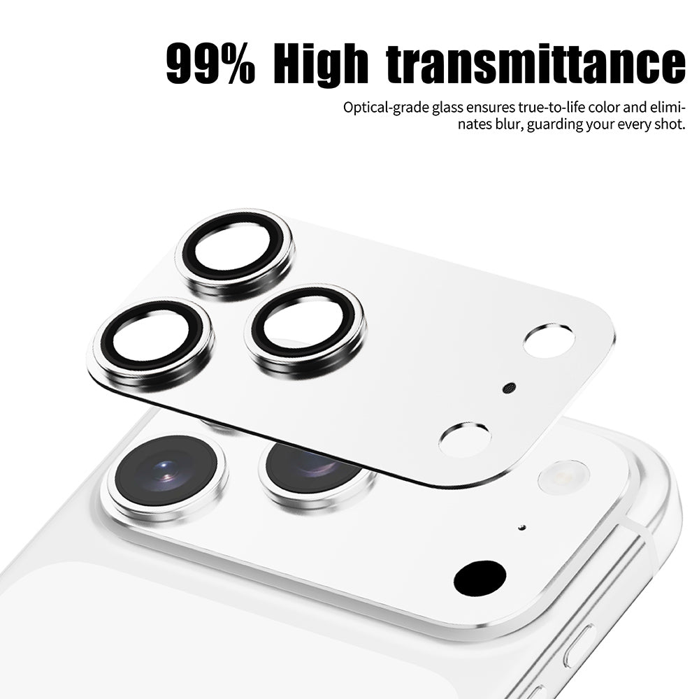 Lito Crown Halo AR + AF Rear Camera Protective Film for Apple iPhone 18 Pro, Tempered Glass, Black