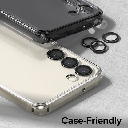 Ringke Rear Camera Protection Film for Samsung Galaxy S23+ S916 / S23 S911, Tempered Glass, Black