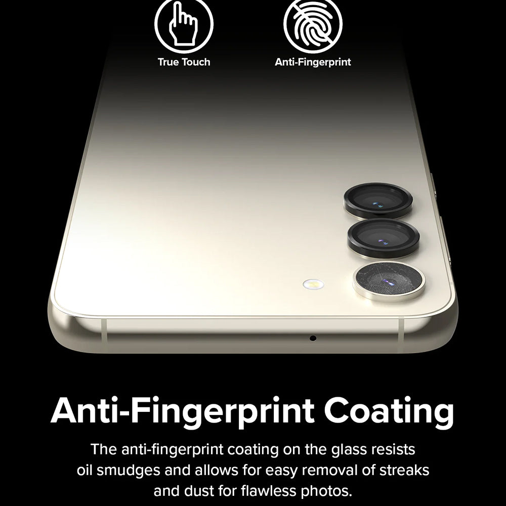 Ringke Rear Camera Protection Film for Samsung Galaxy S23+ S916 / S23 S911, Tempered Glass, Black