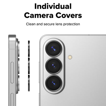 Ringke Rear Camera Protection Film for Samsung Galaxy S26 Plus S947 / S26, Tempered Glass, Set of 2 pieces, Black