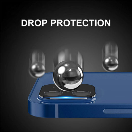Techsuit Rear Camera Protective Film for Apple iPhone 17 Pro Max, Tempered Glass, Silver