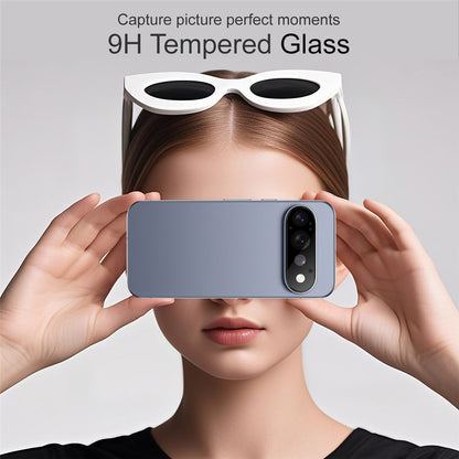 Techsuit Rear Camera Protective Film for Google Pixel 11 Pro, Tempered Glass, Black