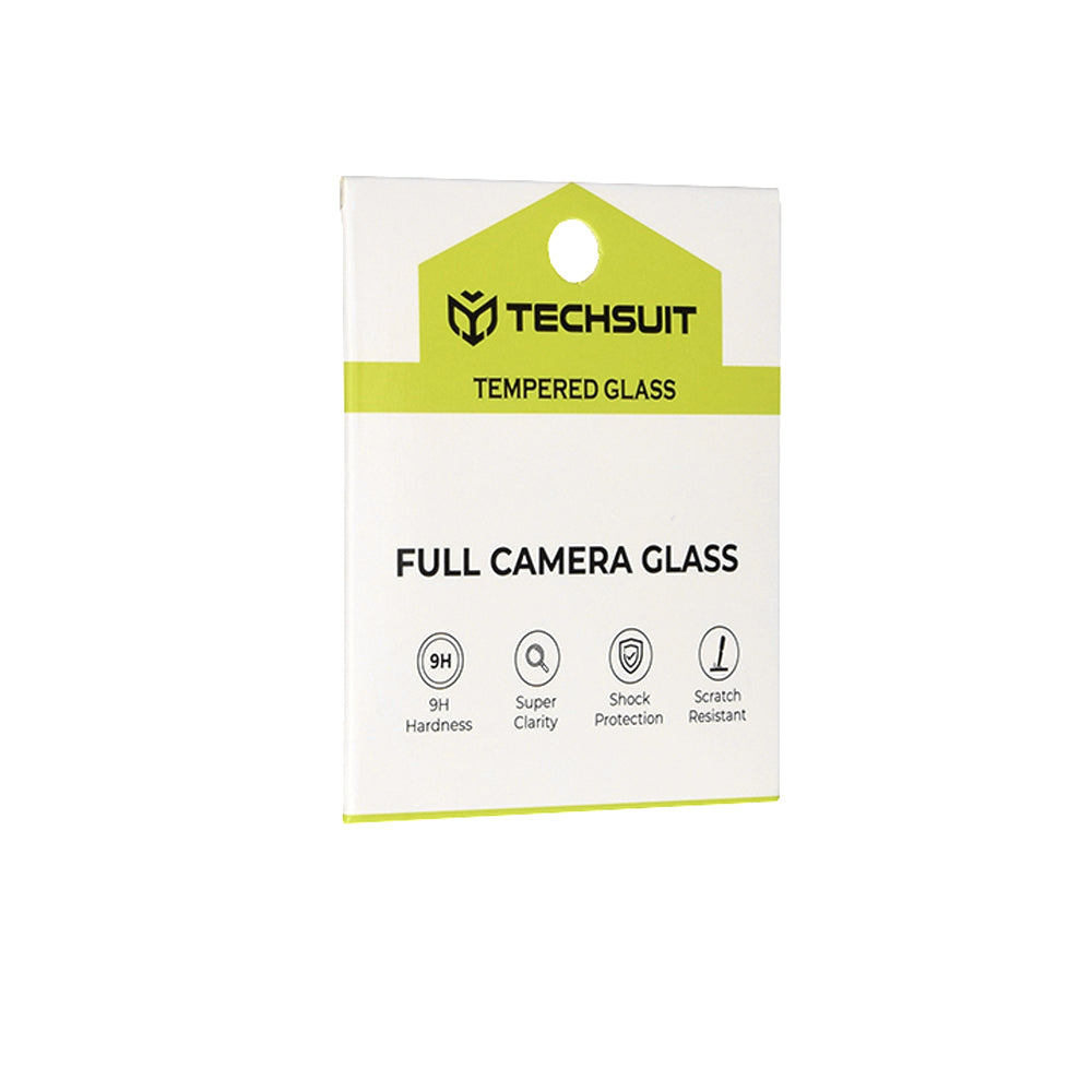 Techsuit Rear Camera Protective Film for Google Pixel 11 Pro, Tempered Glass, Black