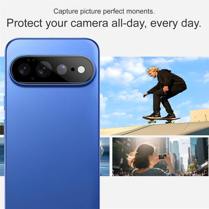 Techsuit Rear Camera Protective Film for Google Pixel 11 Pro XL, Tempered Glass, Black