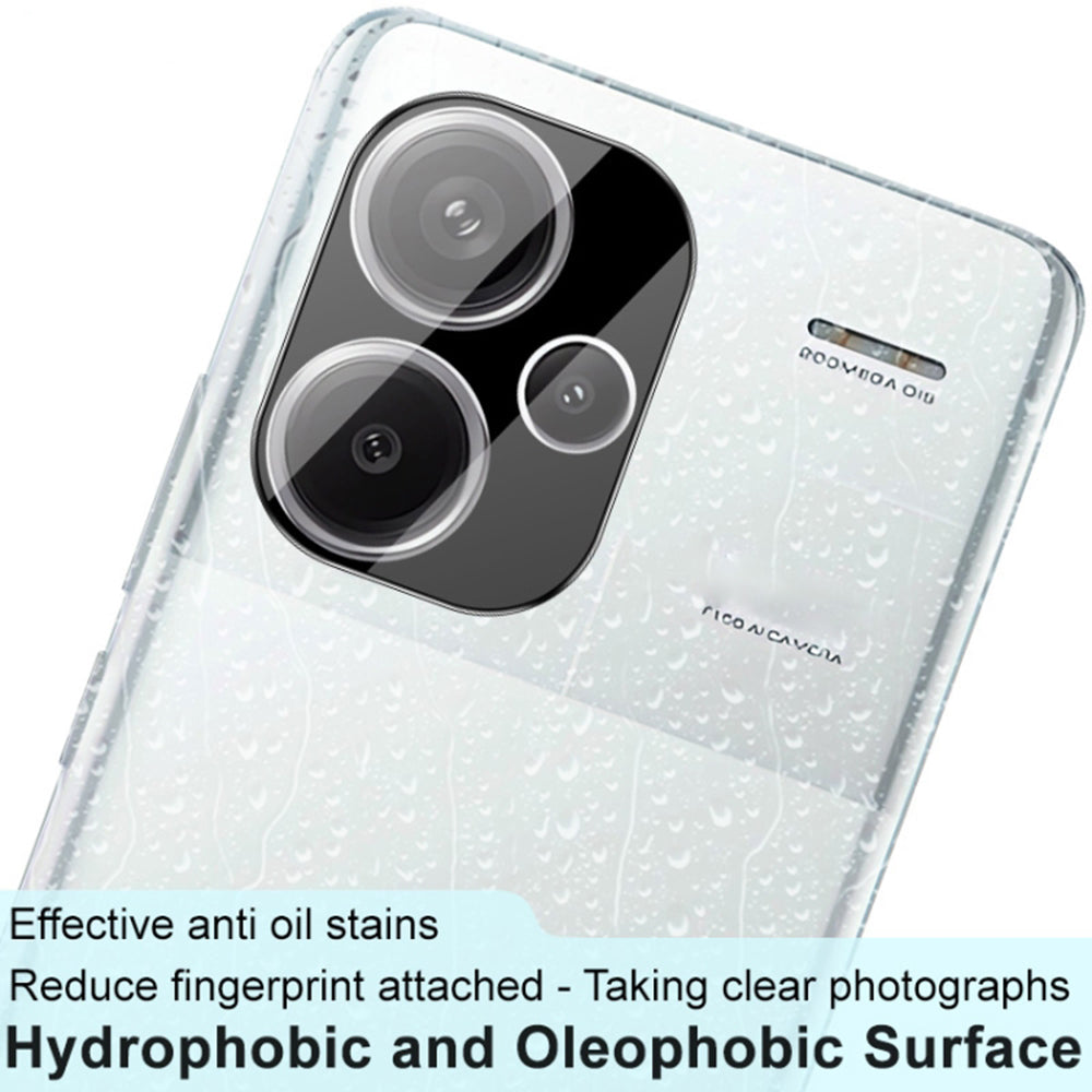 Techsuit Rear Camera Protective Film for Xiaomi Redmi Note 13 Pro+, Tempered Glass, Black