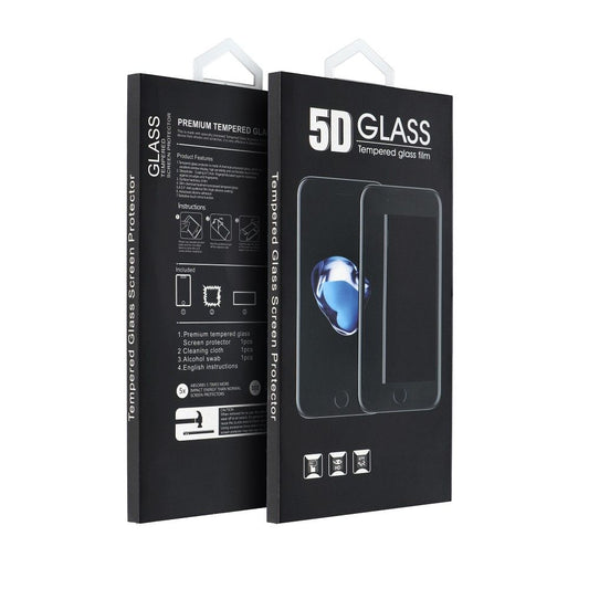OEM Screen Protector Film for Huawei Mate 20 Lite, Tempered Glass, Full Glue, 5D, Black