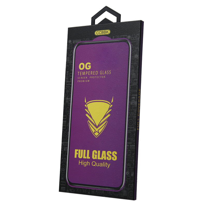 OEM OG Premium Screen Protector for Apple iPhone 11 / XR, Tempered Glass, Full Glue, Black