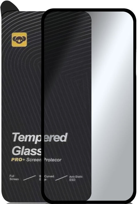 Bear PRO+ Screen Protector for Motorola Moto G15 / G15 Power, Tempered Glass, Full Glue, Black