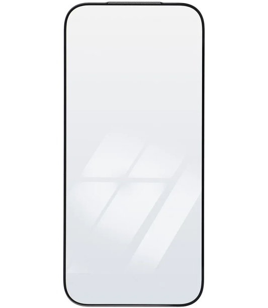 OEM Ultra Strong 45KG Screen Protector for Apple iPhone 17 Pro, Tempered Glass, Full Glue, 2.5D, Black
