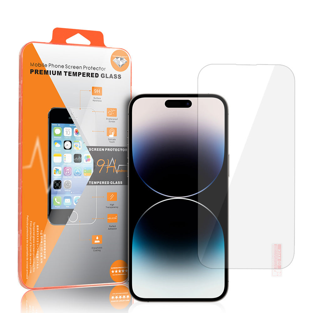 OEM Orange Screen Protector for Apple iPhone 18 Pro Max / 17 Pro Max / 16 Pro Max, Tempered Glass, Full Glue