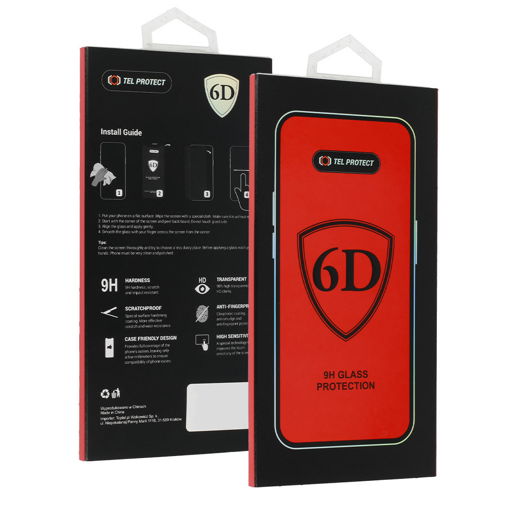 OEM Privacy Screen Protector for Apple iPhone 18 Pro Max / 17 Pro Max, Tempered Glass, Full Glue, 6D, Black