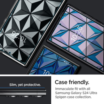 Spigen Neo Flex Screen Protector for Samsung Galaxy S24 Ultra S928, Plastic, Set of 2 Pieces