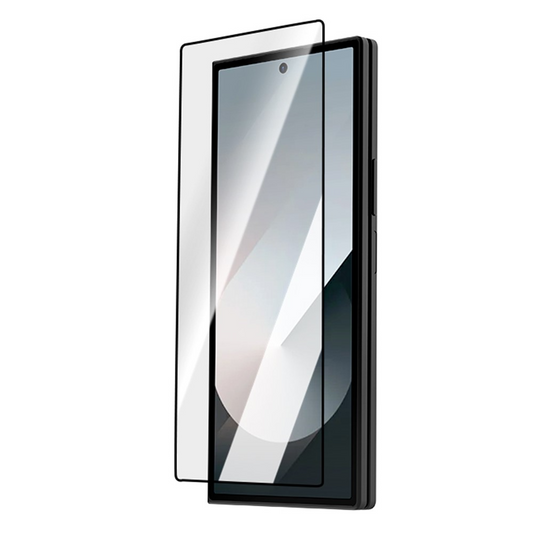 Lereach Exterior Screen Protector Film for Samsung Galaxy Z Fold8 Ultra F976 / Z Fold7 F966, Tempered Glass, Full Glue, Black